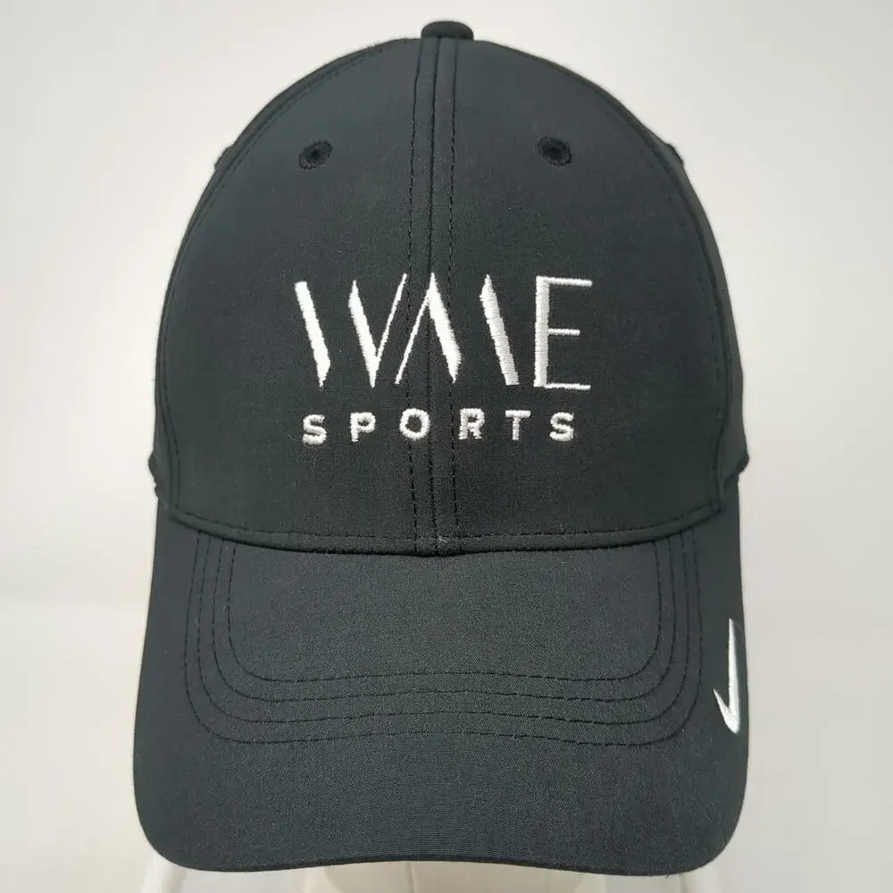 Nike Baseball Cap Black One Size Legacy91 Dri-Fit Strapback Wave Sports Hat
